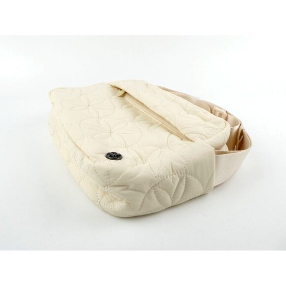 Gaiam Cream Quilted Crossbody Bag NWT - Picture 3 of 14